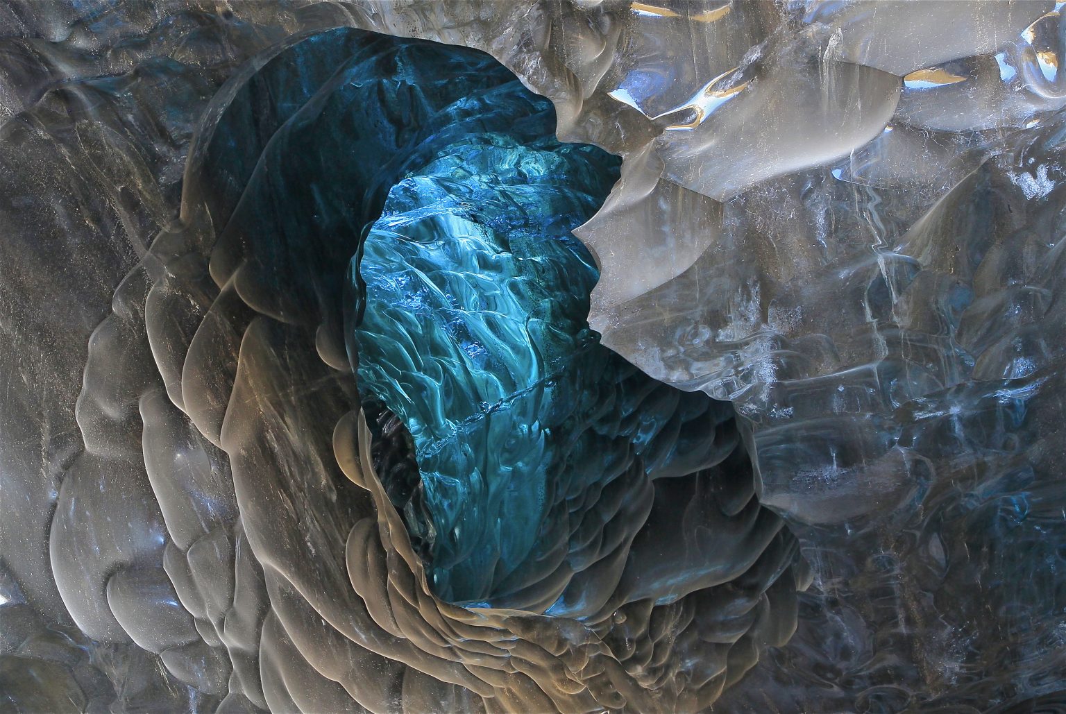 Ice Cave tour Blue Iceland - ice formation