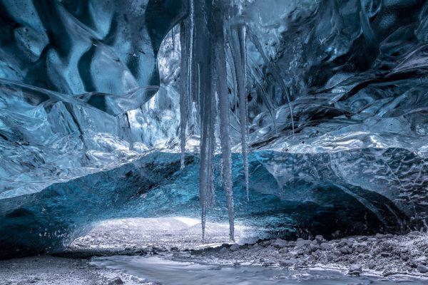 Crystal Blue Ice Cave Iceland